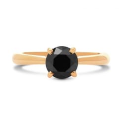 Фото сверху кольцо с черным фенси