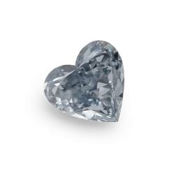 Сердце из голубого алмаза