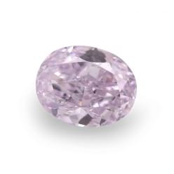 Овальный бриллиант пурпурного цвета