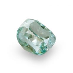 Голубовато-зеленый бриллиант Кушон