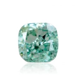 Сине-зеленый бриллиант Кушон