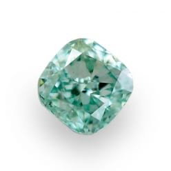 Яркий сине-зеленый бриллиант