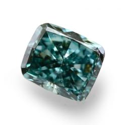 Яркий сине-зеленый бриллиант