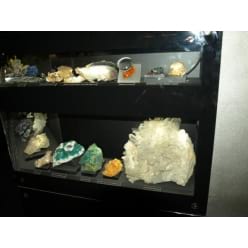 Выставка природных минералов