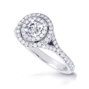 Оправа кольцо для бриллианта от 0,30 карата 