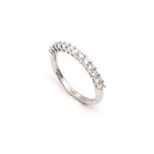 Свадебное золотое кольцо с бриллиантами 0.39 карат