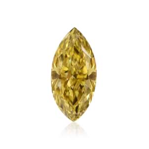 Камень без оправы, бриллиант Цвет: Желтый, Вес: 0.20 карат