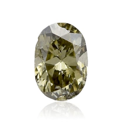 Камень без оправы, бриллиант Цвет: Хамелеон, Вес: 0.11 карат