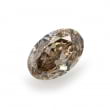 Камень без оправы, бриллиант Цвет: Коричневый, Вес: 0.44 карат