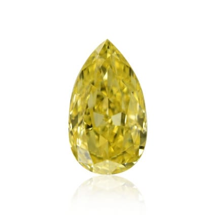 Камень без оправы, бриллиант Цвет: Желтый, Вес: 0.66 карат