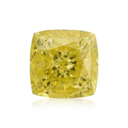 Камень без оправы, бриллиант Цвет: Желтый, Вес: 0.33 карат