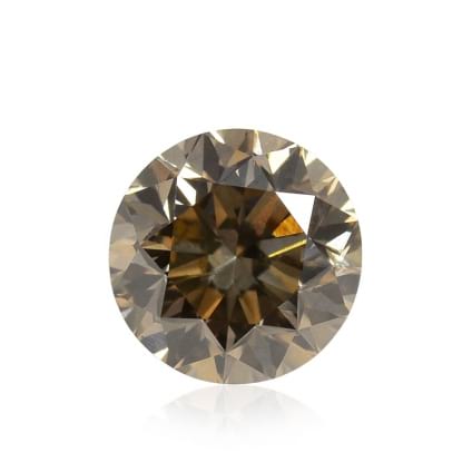 Камень без оправы, бриллиант Цвет: Коричневый, Вес: 3.02 карат