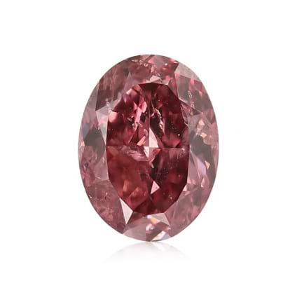 Камень без оправы, бриллиант Цвет: Розовый, Вес: 0.53 карат