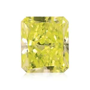 Камень без оправы, бриллиант Цвет: Зеленый, Вес: 0.10 карат