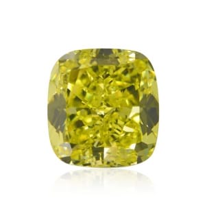 Камень без оправы, бриллиант Цвет: Желтый, Вес: 2.34 карат