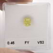 Камень без оправы, бриллиант Цвет: Желтый, Вес: 0.46 карат