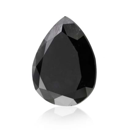 Камень без оправы, бриллиант Цвет: Черный, Вес: 5.78 карат