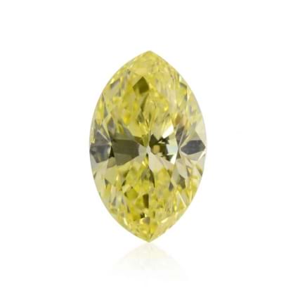 Камень без оправы, бриллиант Цвет: Желтый, Вес: 1.23 карат