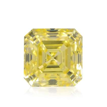 Камень без оправы, бриллиант Цвет: Желтый, Вес: 0.59 карат