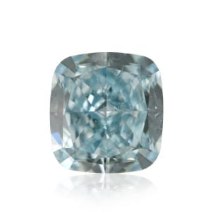 Камень без оправы, бриллиант Цвет: Голубой, Вес: 0.30 карат