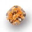 Камень без оправы, бриллиант Цвет: Оранжевый, Вес: 0.76 карат