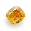 Камень без оправы, бриллиант Цвет: Оранжевый, Вес: 0.52 карат