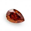 Камень без оправы, бриллиант Цвет: Оранжевый, Вес: 0.66 карат