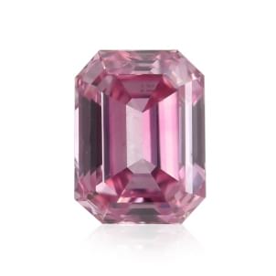 Камень без оправы, бриллиант Цвет: Розовый, Вес: 0.37 карат