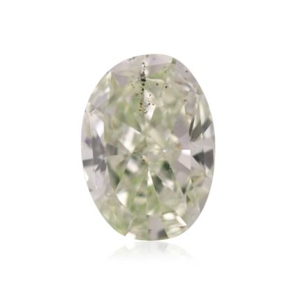 Камень без оправы, бриллиант Цвет: Зеленый, Вес: 0.61 карат