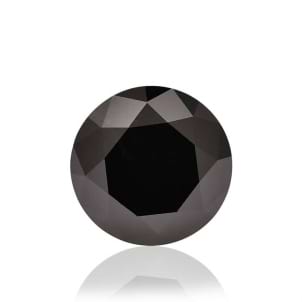 Камень без оправы, бриллиант Цвет: Черный, Вес: 3.74 карат