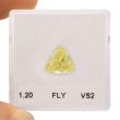 Камень без оправы, бриллиант Цвет: Желтый, Вес: 1.20 карат