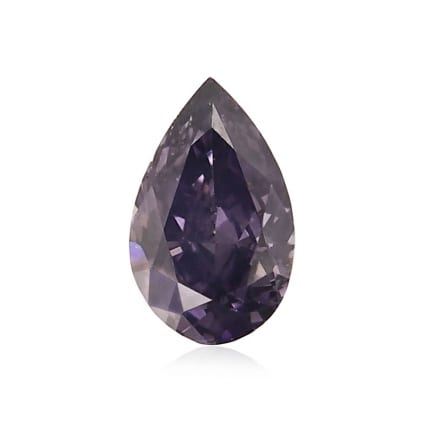 Камень без оправы, бриллиант Цвет: Фиолетовый, Вес: 0.09 карат