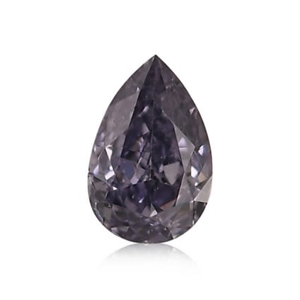 Камень без оправы, бриллиант Цвет: Фиолетовый, Вес: 0.06 карат