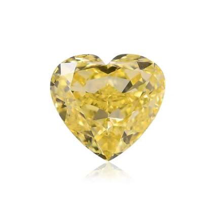 Камень без оправы, бриллиант Цвет: Желтый, Вес: 0.75 карат