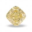 Камень без оправы, бриллиант Цвет: Желтый, Вес: 1.29 карат
