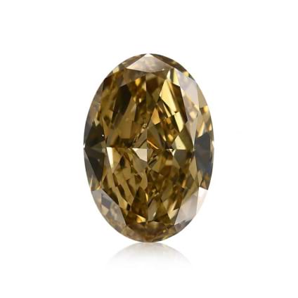 Камень без оправы, бриллиант Цвет: Желтый, Вес: 6.08 карат