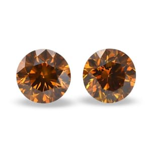 Камень без оправы, бриллиант Цвет: Оранжевый, Вес: 2.48 карат