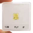 Камень без оправы, бриллиант Цвет: Желтый, Вес: 1.09 карат