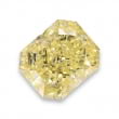 Камень без оправы, бриллиант Цвет: Желтый, Вес: 1.44 карат