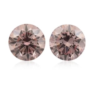 Камень без оправы, бриллиант Цвет: Розовый, Вес: 0.90 карат