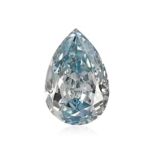 Камень без оправы, бриллиант Цвет: Голубой, Вес: 0.17 карат