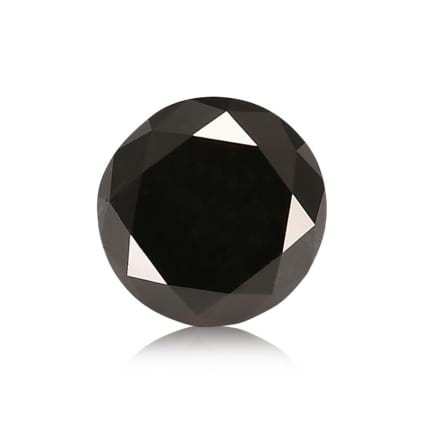 Камень без оправы, бриллиант Цвет: Черный, Вес: 1.36 карат