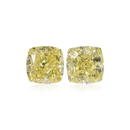 Камень без оправы, бриллиант Цвет: Желтый, Вес: 2.54 карат