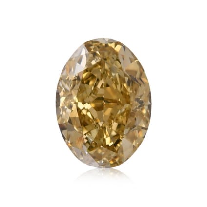 Камень без оправы, бриллиант Цвет: Желтый, Вес: 3.04 карат