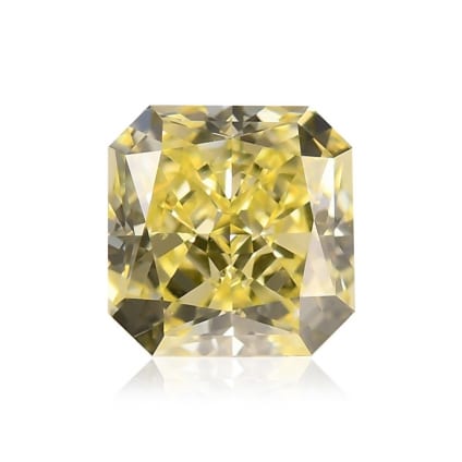 Камень без оправы, бриллиант Цвет: Желтый, Вес: 1.10 карат