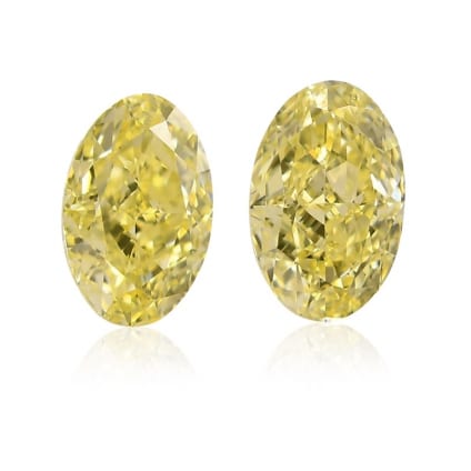 Камень без оправы, бриллиант Цвет: Желтый, Вес: 1.27 карат
