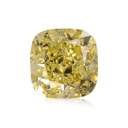 Камень без оправы, бриллиант Цвет: Желтый, Вес: 1.02 карат