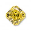 Камень без оправы, бриллиант Цвет: Желтый, Вес: 0.51 карат