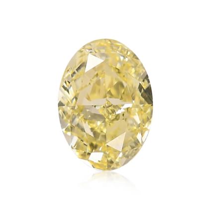 Камень без оправы, бриллиант Цвет: Желтый, Вес: 2.41 карат