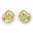 Камень без оправы, бриллиант Цвет: Желтый, Вес: 5.44 карат